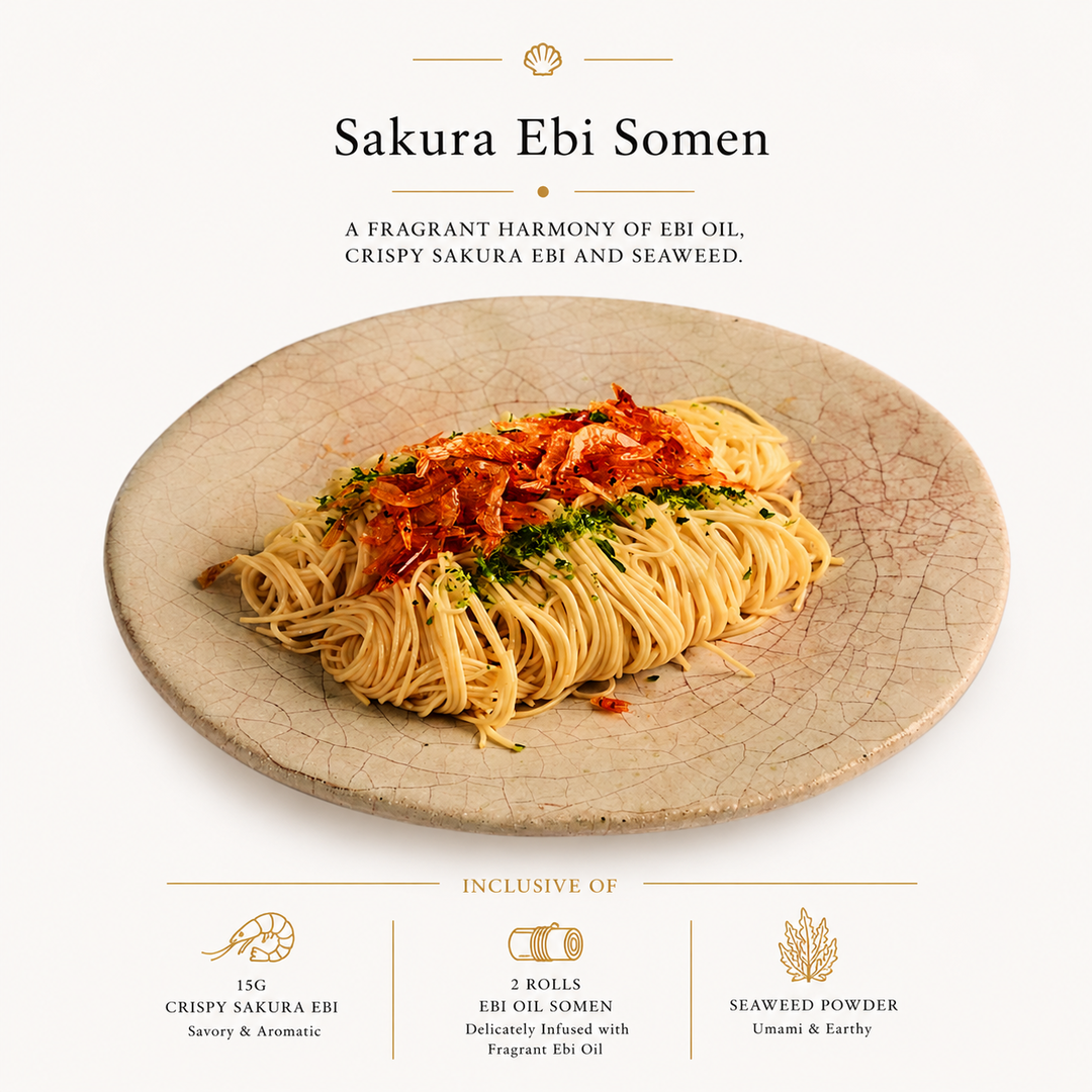 Sakura Ebi Somen 桜海老素麺 