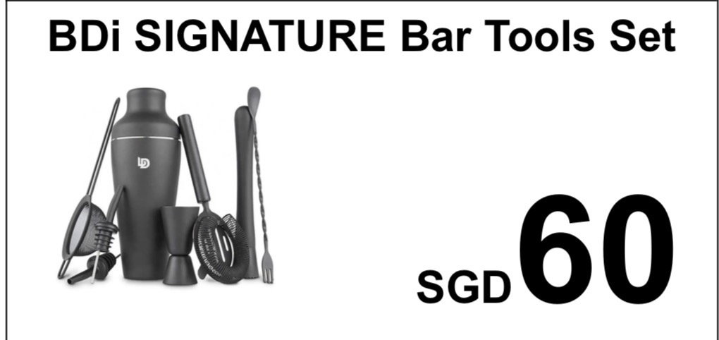 BDi SIGNATURE Bar Tools Set