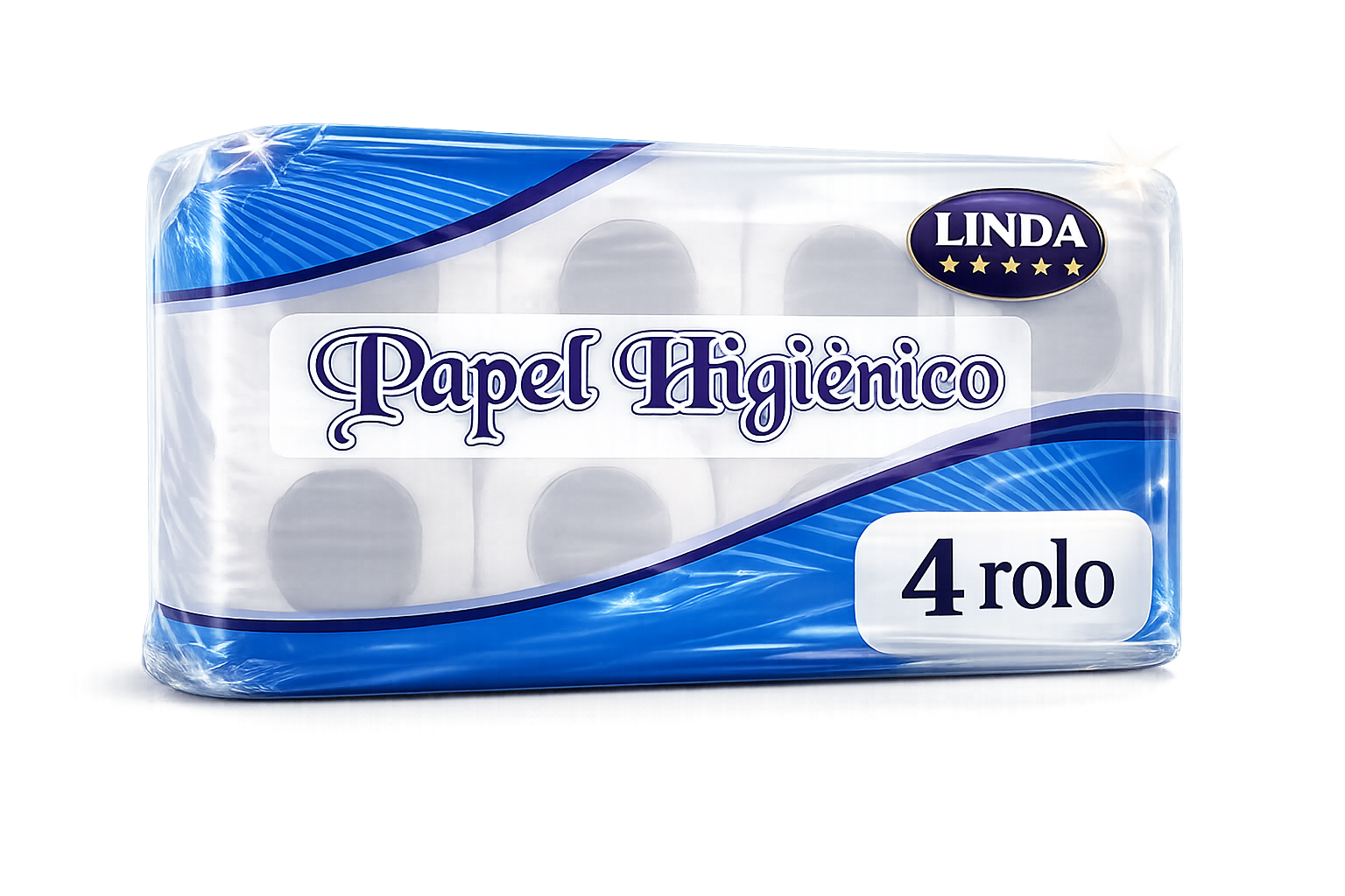 Papel higienico linda 4rl
