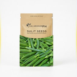 Okra Seeds Smooth Green 10 grams