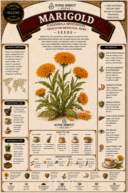 🌸CALENDULA🌸 x 15 seeds