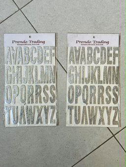 Alphabet Sticker 