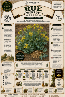BULK RUE/WYNRUIT x 100+seeds
