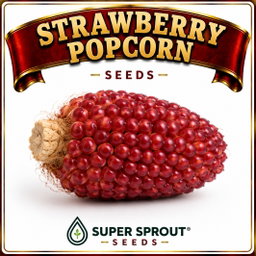 🌽STRAWBERRY POPCORN🌽 x 25 organic seeds