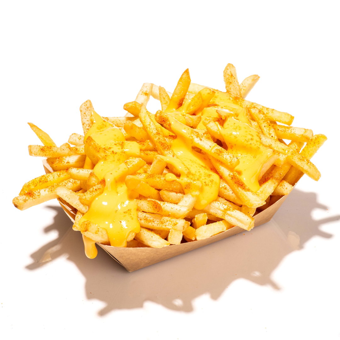 Cartofi prăjiți cu cheddar