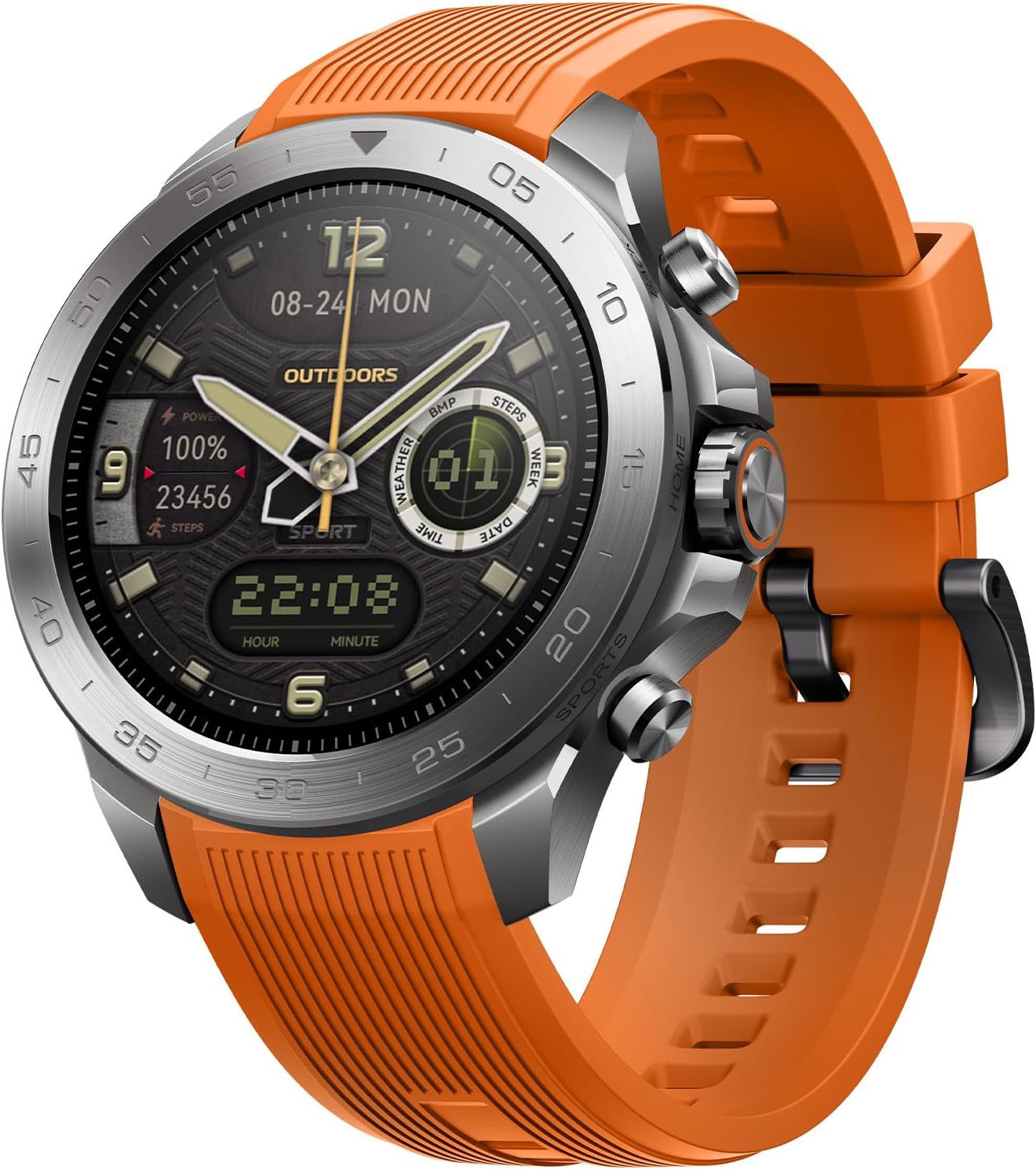 Montre Mibro GS Explorer S AMOLED TITANE, Qualité Militaire_0