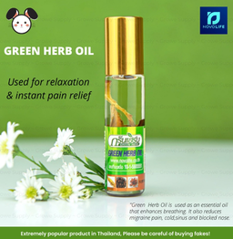 Novolife - Green Herb Oil 8cc Pack of 12 | Wholesale Household Singapore
