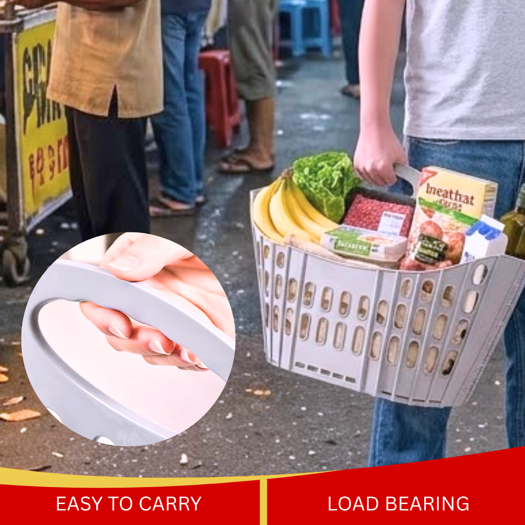 FOLDABLE MULTIFUNCTION BASKET LAUNDRY SHOPPING_2