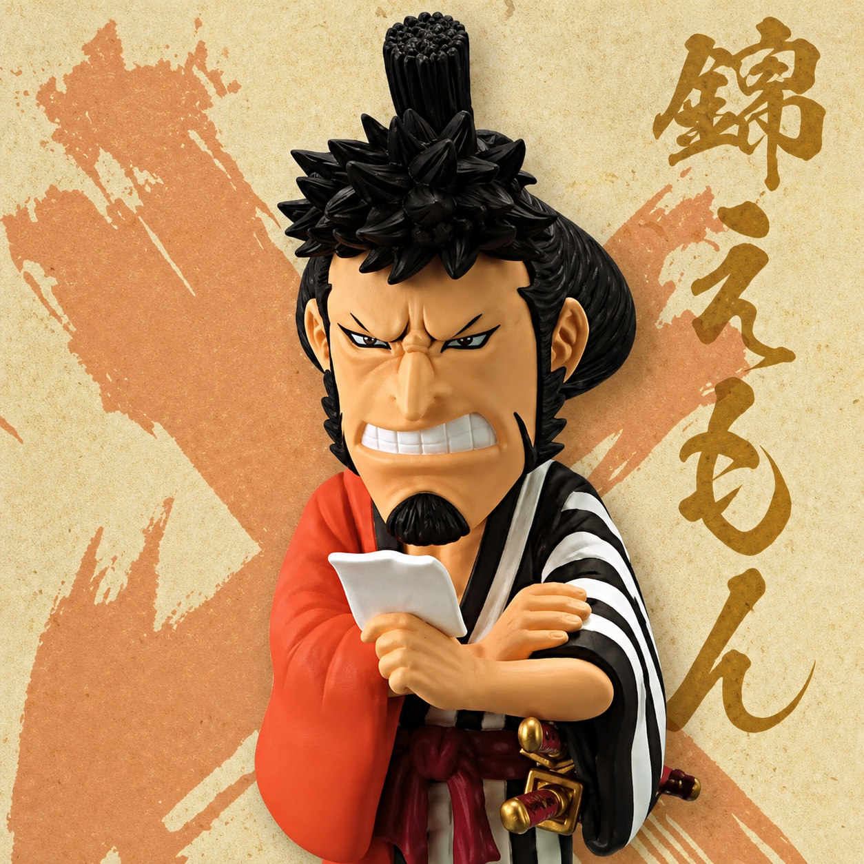 (Japan Version) World Collectable Figure - Wano Kuni 8 Kin'emon "ONE PIECE"_2
