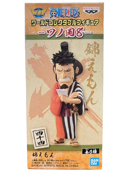 (Japan Version) World Collectable Figure - Wano Kuni 8 Kin'emon "ONE PIECE"