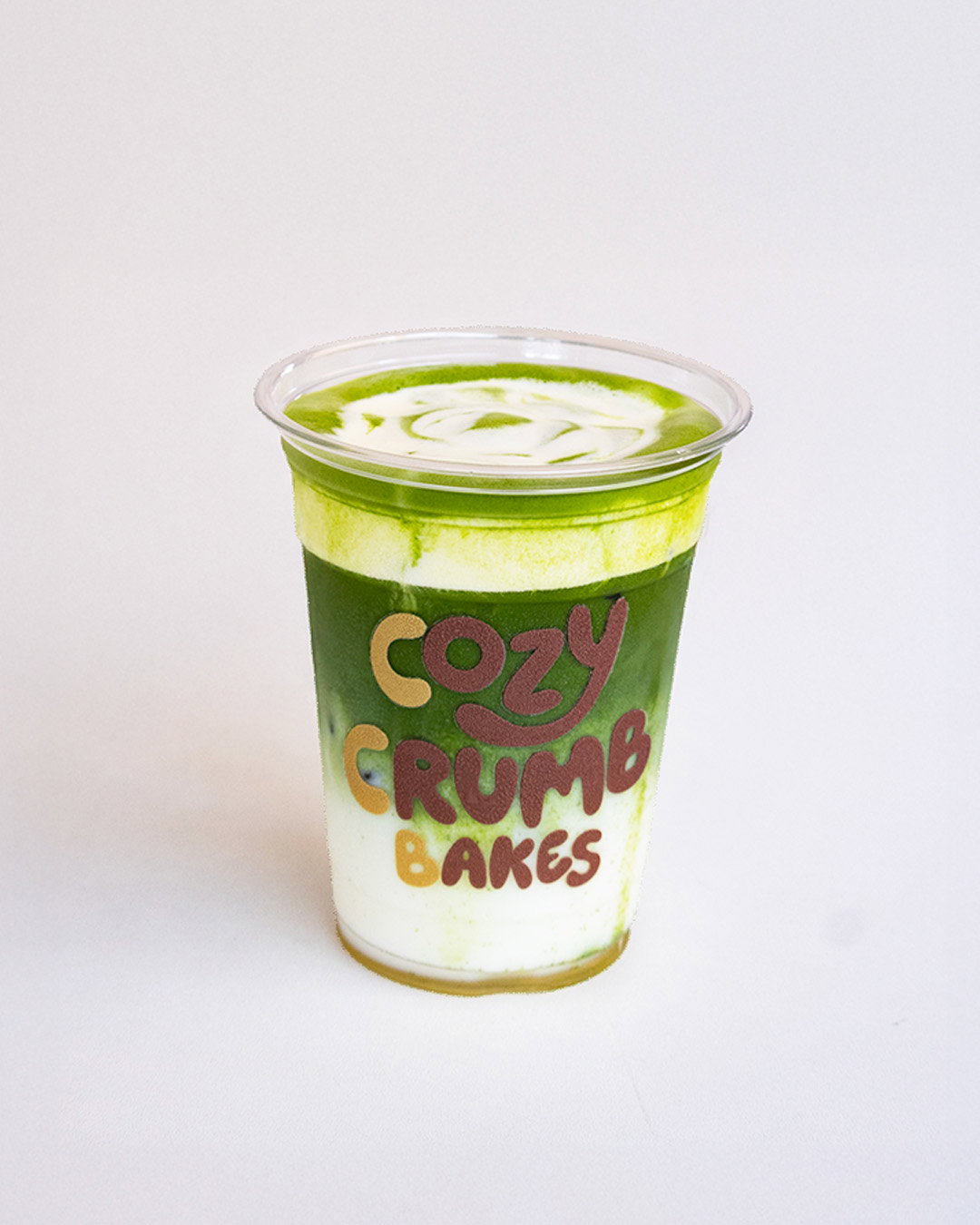 Sea salt matcha latte