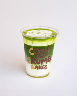 Sea salt matcha latte