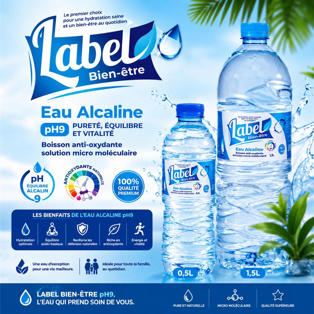 EAU ALCALINE LABEL DU BIEN-ÊTRE _1