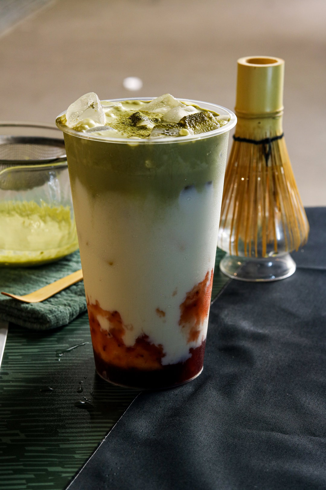 Strawberry Matcha Cloud 🍓