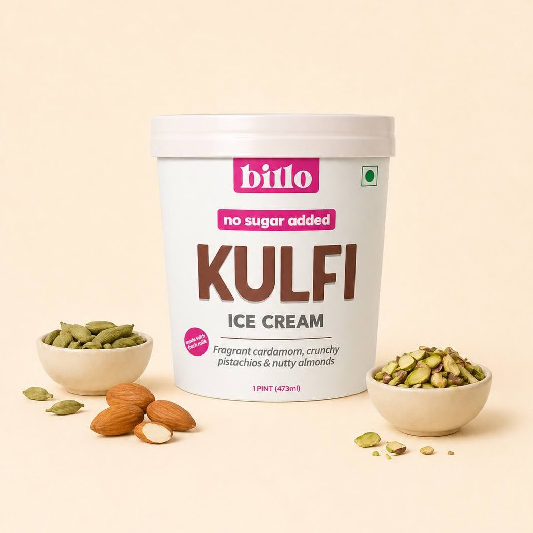 Kulfi Ice Cream (No Sugar)