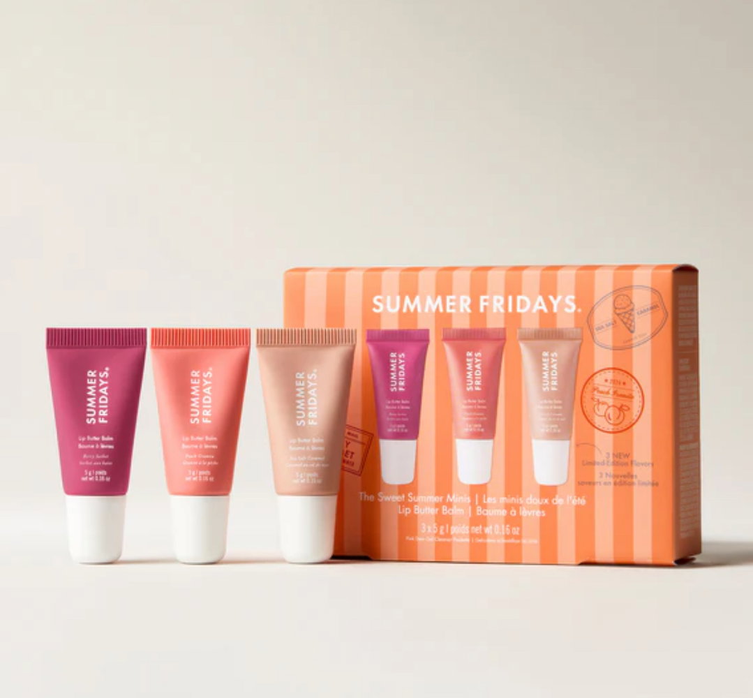 Summer Fridays - The Sweet Summer Minis Lip Butter Balm Trio Set