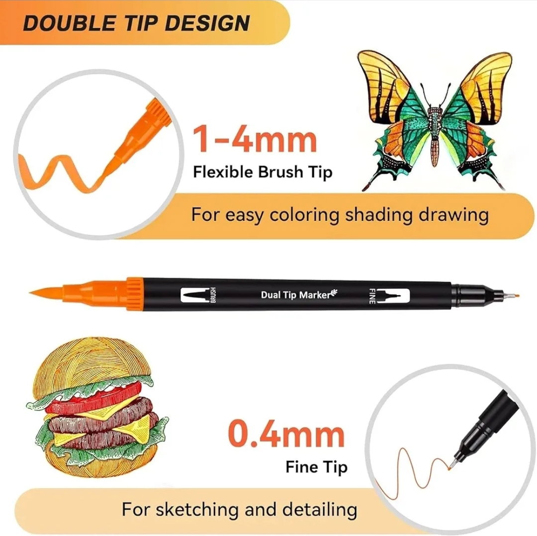 100 Piece Dual Marker Book Set_6