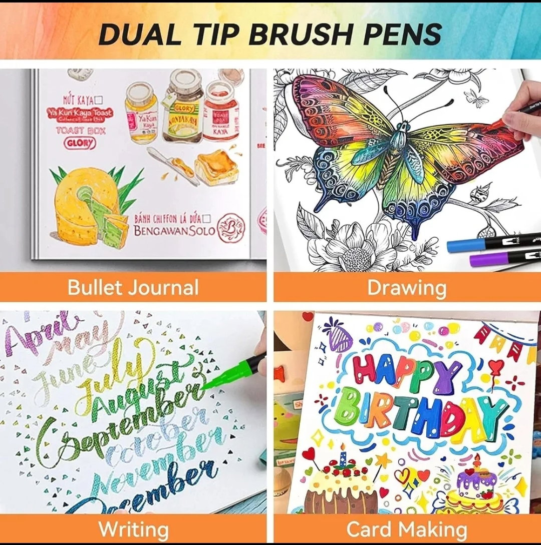 100 Piece Dual Marker Book Set_3