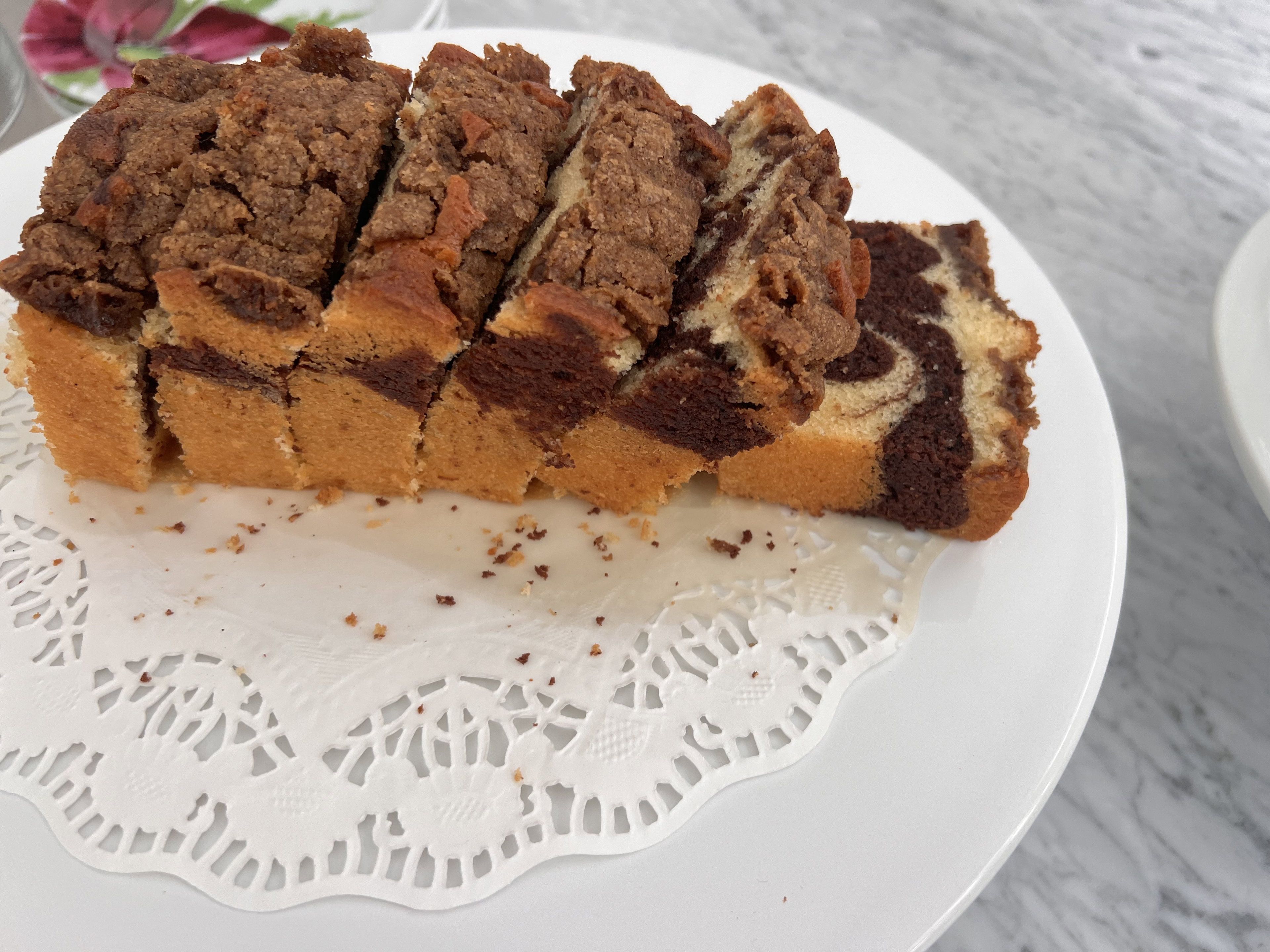 Chocolate coffee cake