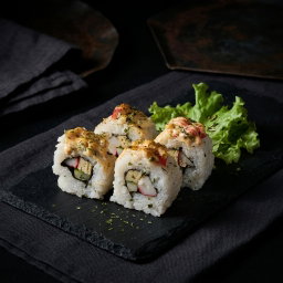 California Kani mentai roll (4pcs)