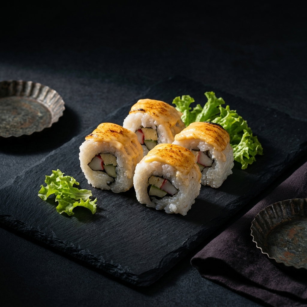California Cheese mentai roll (4pcs)