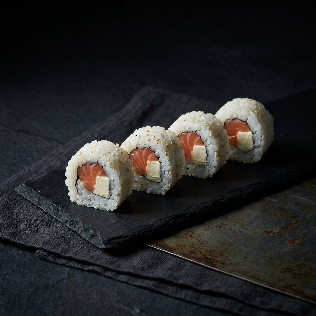 Salmon Cheese Roll (4pcs)