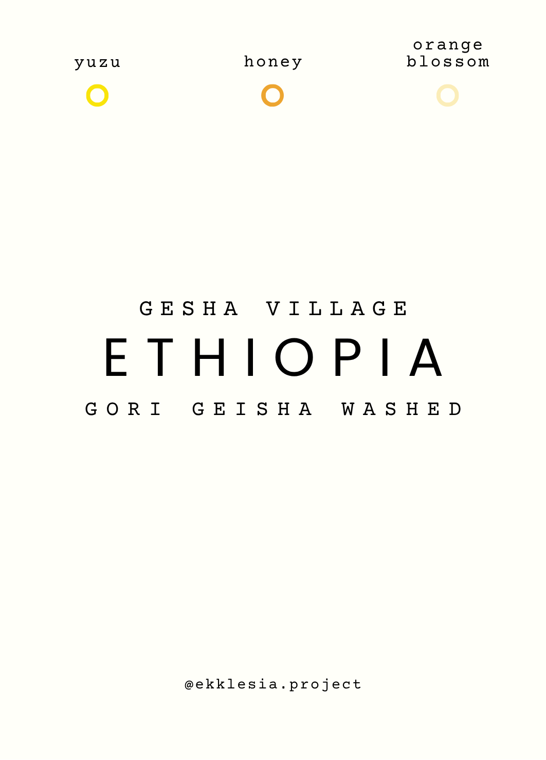 Ethiopia Gesha Village 