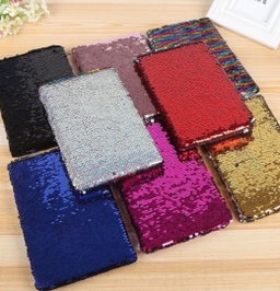 Magic Sequin Reversible Notebook