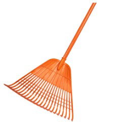 Garden Rake With Handle KF-955_1
