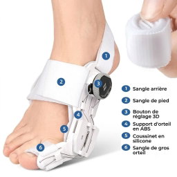 CORRECTEUR D'HALLUX VALGUS