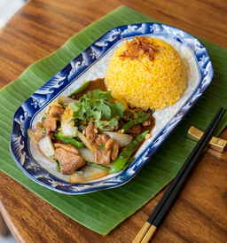 DUCK SAUTED WITH SWEET BASIL