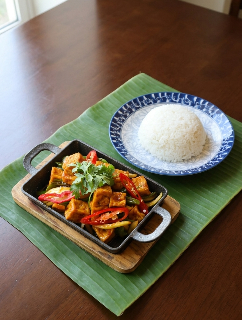 VIETNAMESE LEMONGRASS CHILLI TOFU