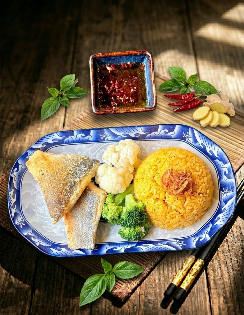 SEABASS WOK WITH LIGHT GINGER SAUCE_0