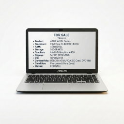 ASUS X450L Series Laptop - For Sale