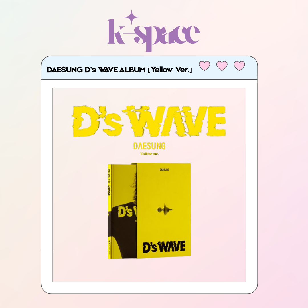 DAESUNG D’s WAVE ALBUM (YELLOW VER.)