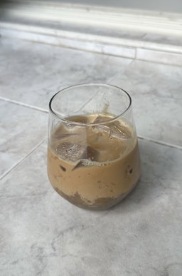 banana brulee latte
