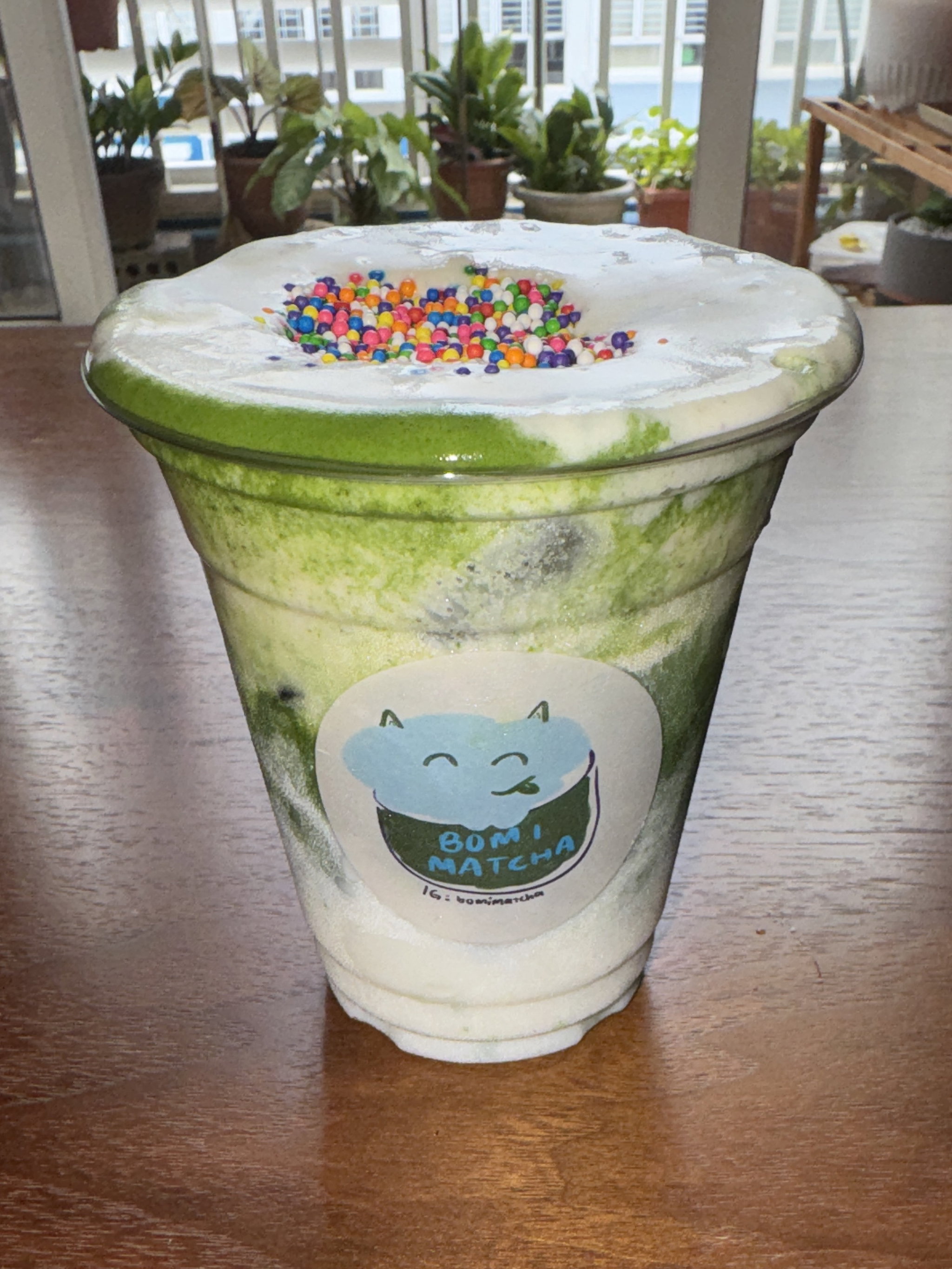 Dot Cake Matcha Latte_0