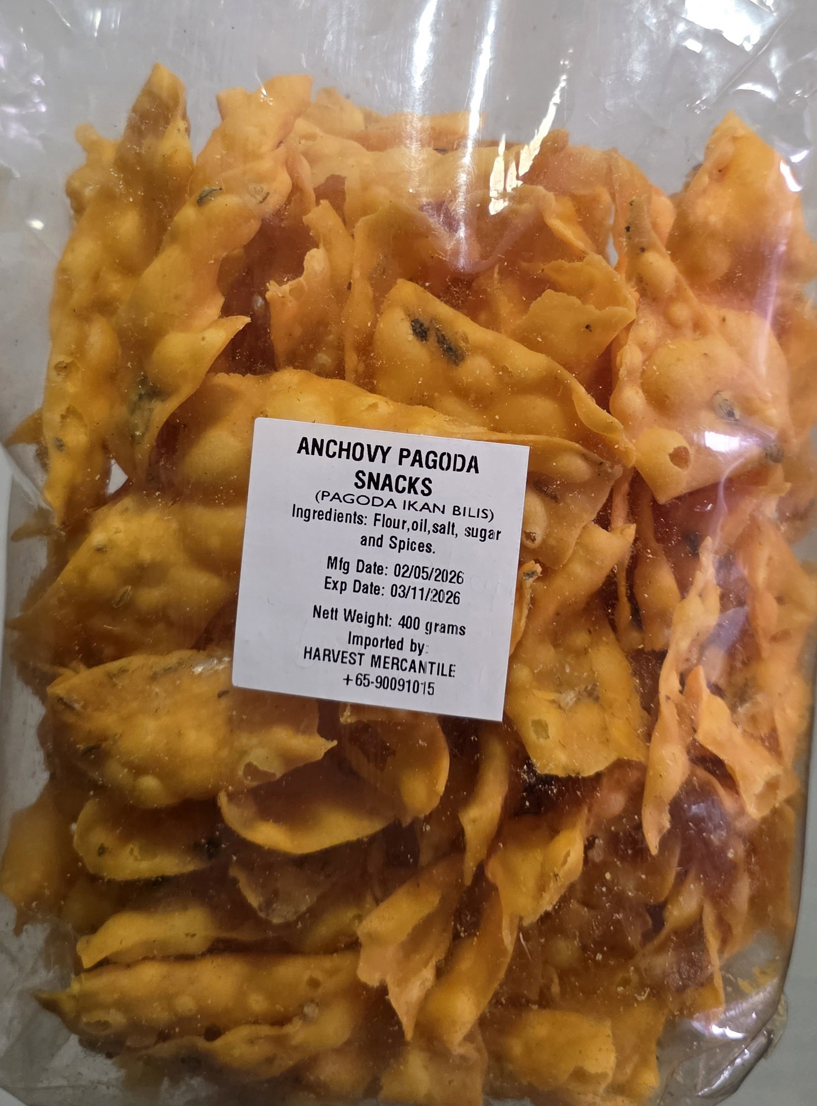 Anchovy Pagoda Snack_0