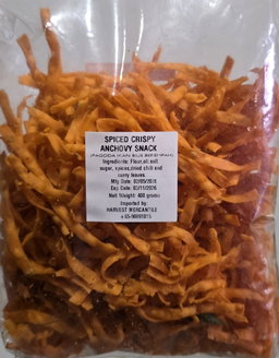 Spiced Crispy Anchovy Snack
