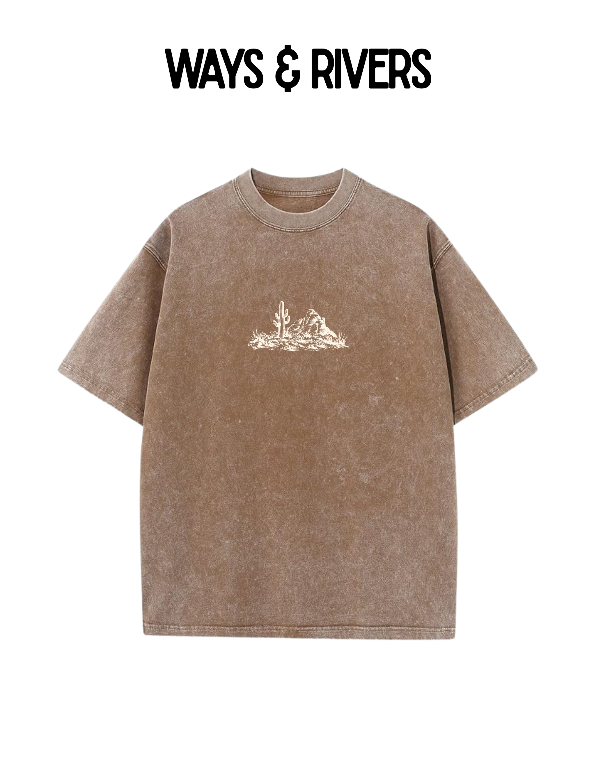 Ways & Rivers | T-Shirt | Oversized Fit_1