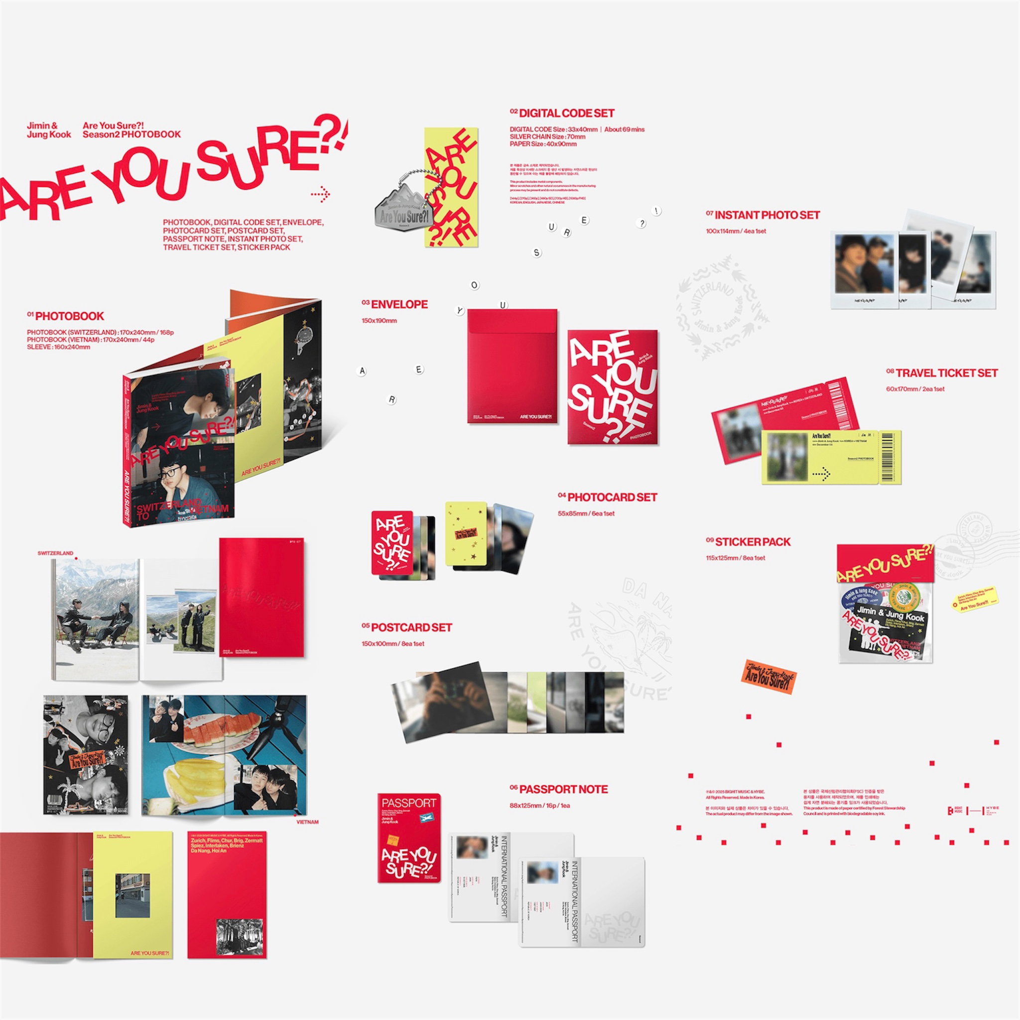 BTS - “jimin x Jungkook” Photobook Are You Sure 2 ?!_1