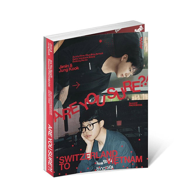 BTS - “jimin x Jungkook” Photobook Are You Sure 2 ?!_0