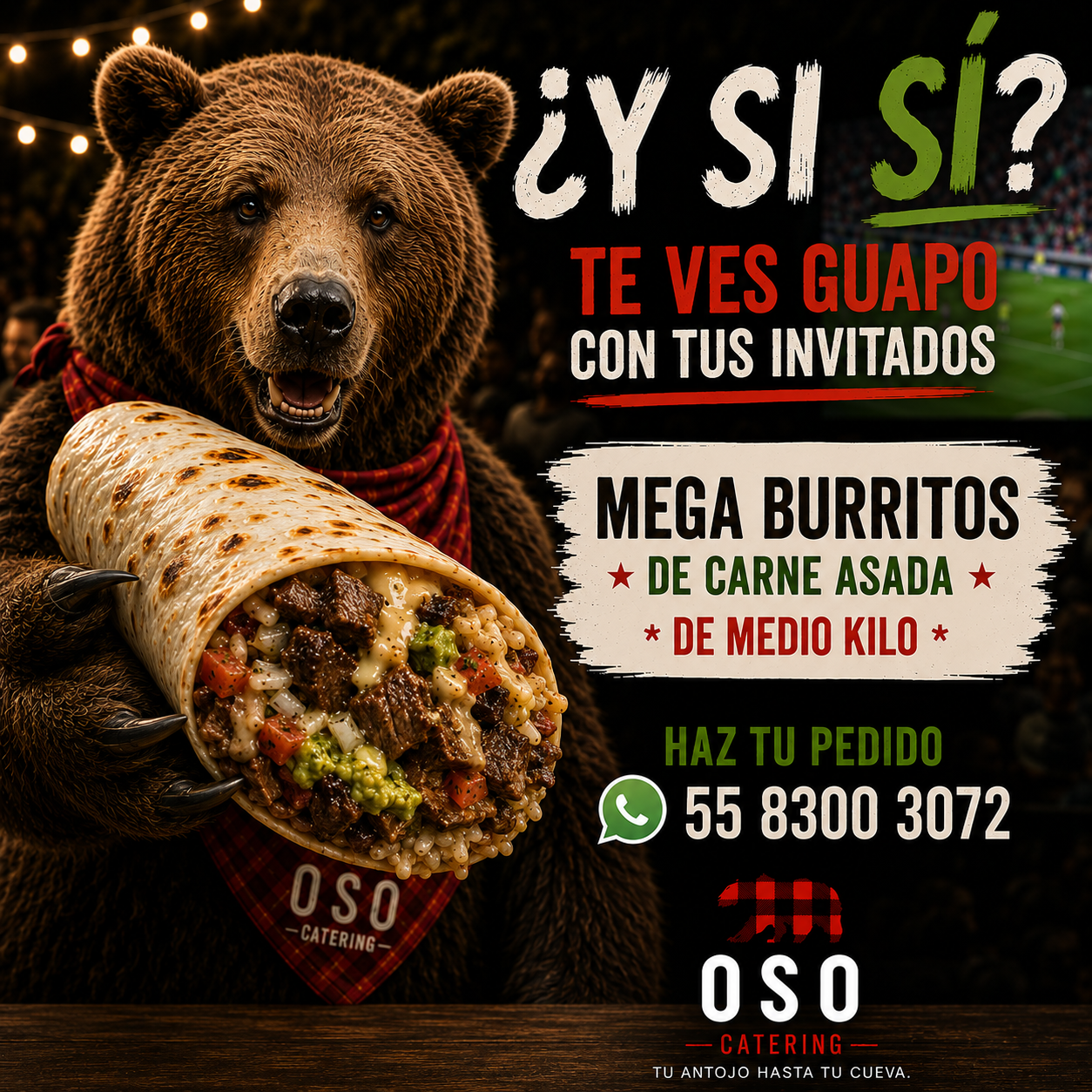 Mega burrito de carne asada con queso_0