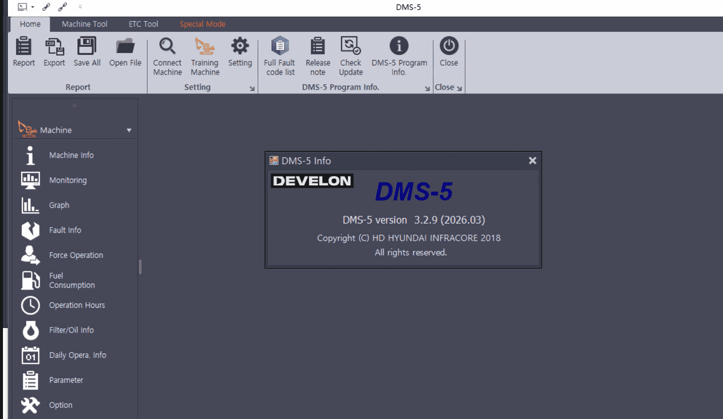 DOOSAN (DEVELON) DMS 5 -3.2.8 Diagnostic Software 2025.08 _3