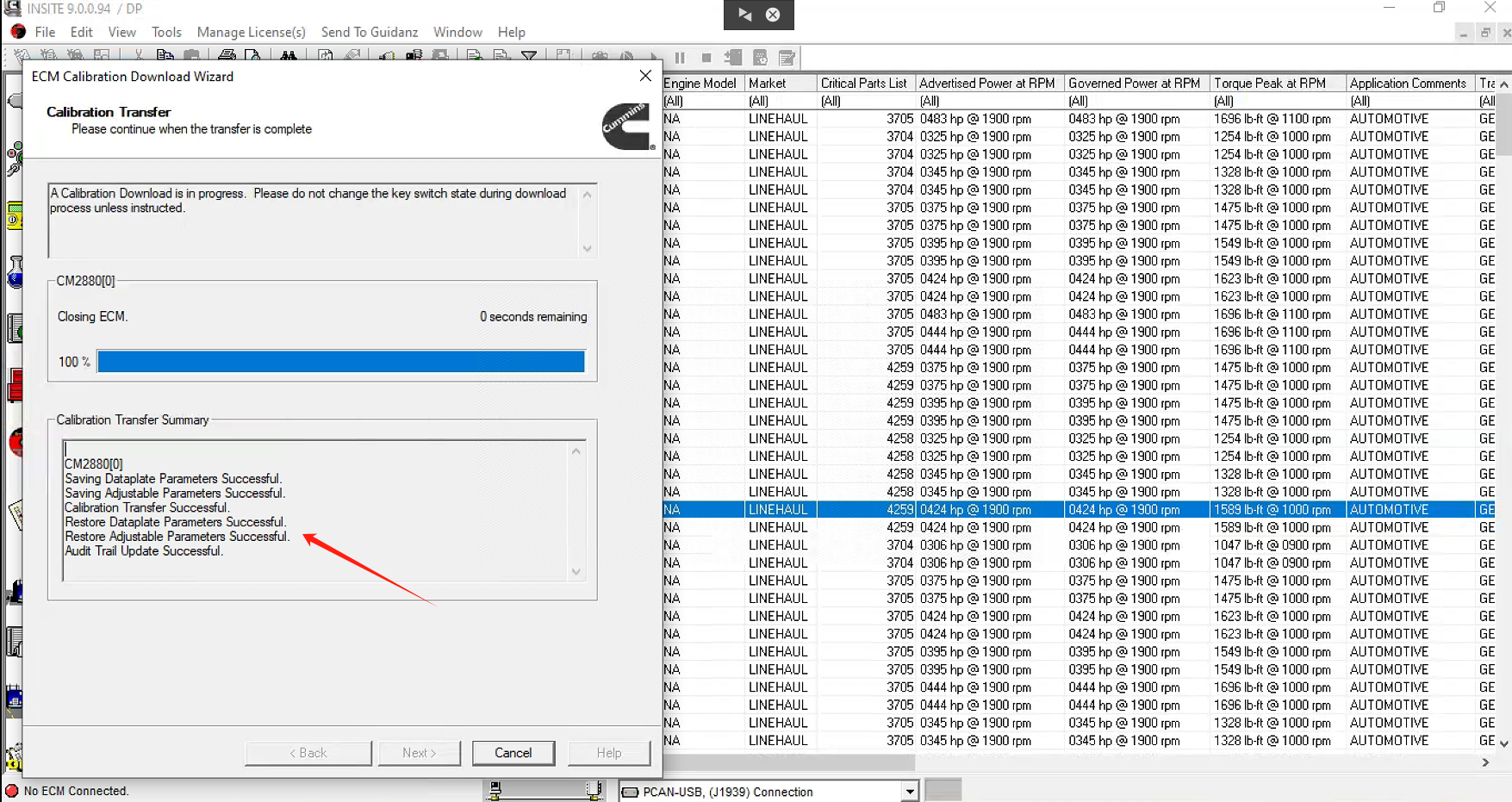 Cummins INSITE 8.9.130  PRO– Full Diagnostic for Cummins Engines_5