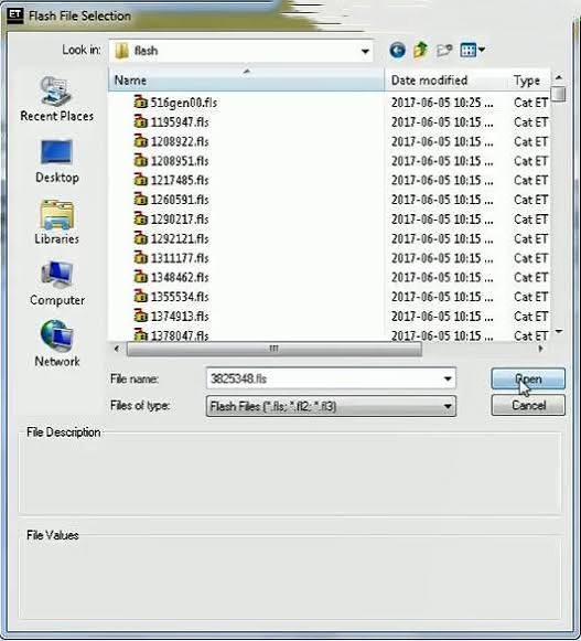CAT FLASH FILE 2009-2021