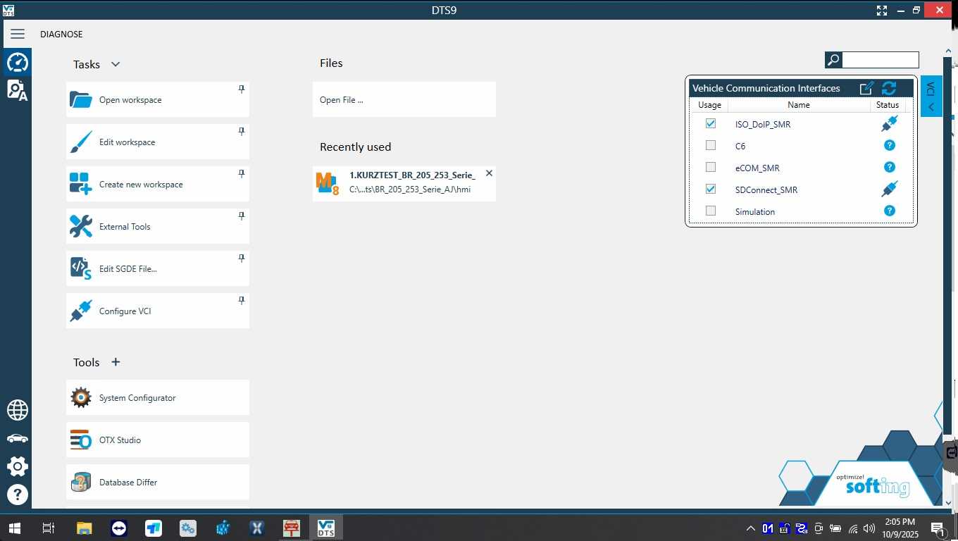 MB Xentry OpenShell Vediamo/DTS/HTT/Coding Software V2026.06 Remotely installation_1