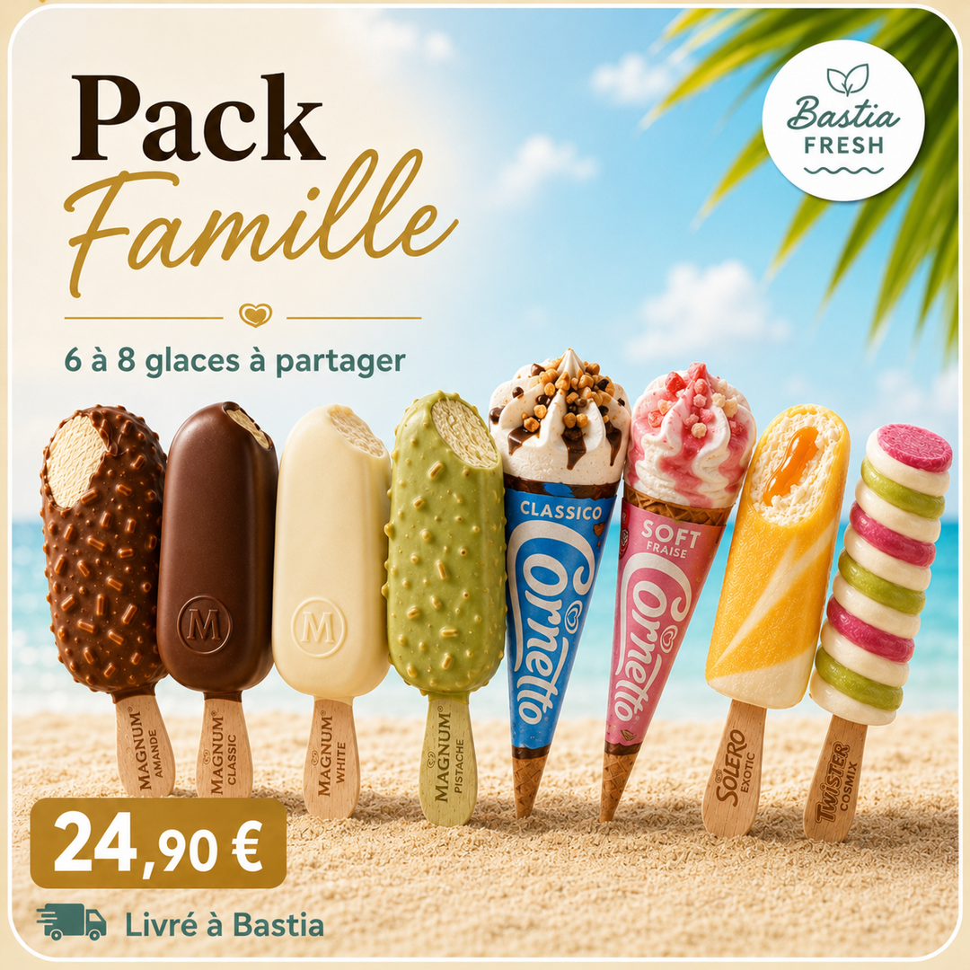 Pack Glaces Famille