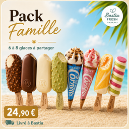 Pack Glaces Famille