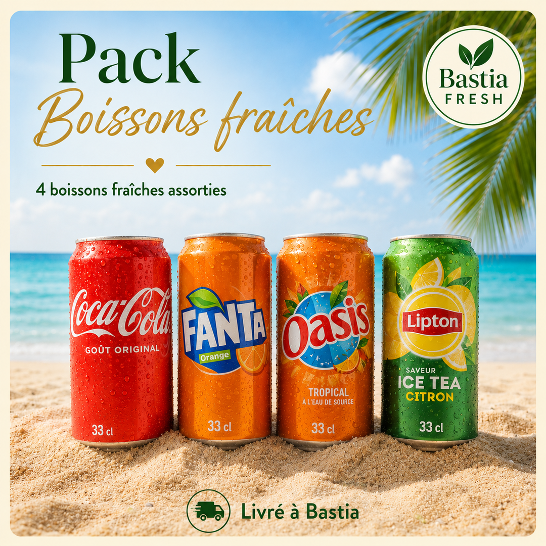 Pack Boissons fraîches